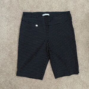 S.C. & Co Black Polka Dot Capris